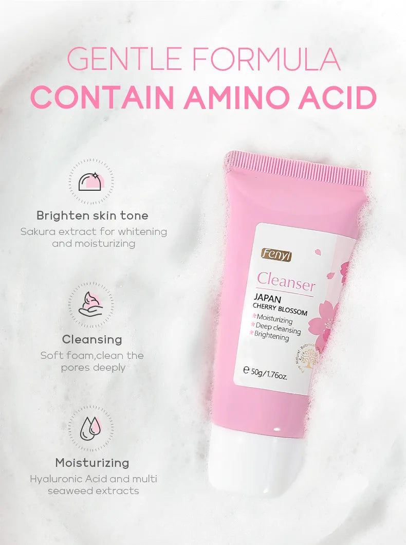 Nettoyant pour le visage à la vitamine