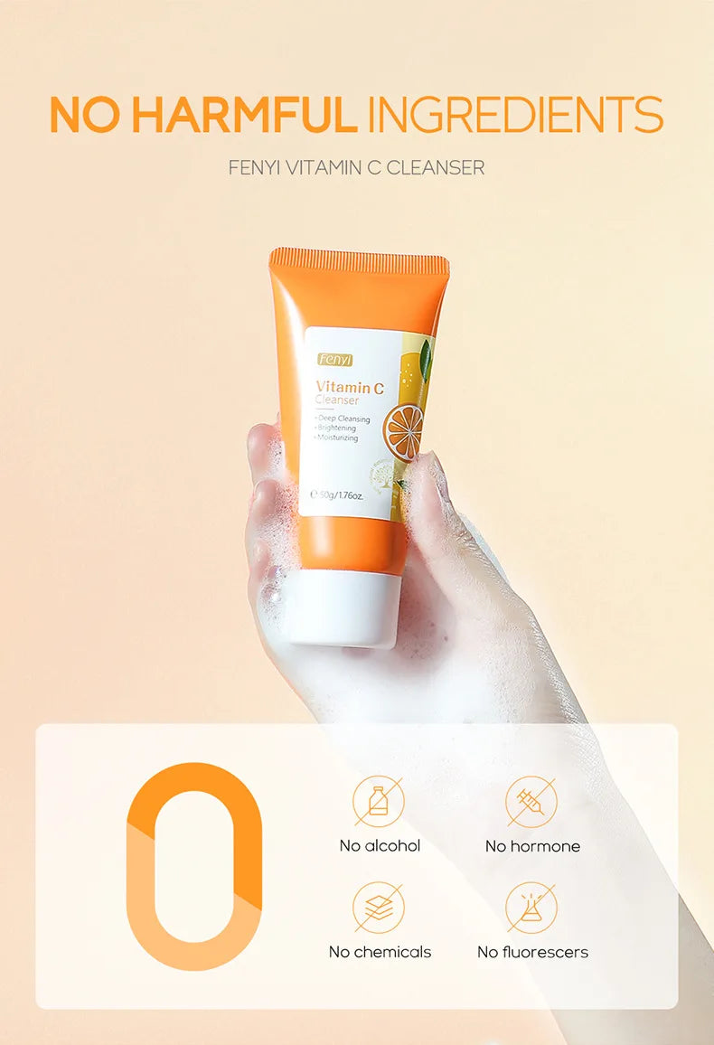 Nettoyant pour le visage à la vitamine