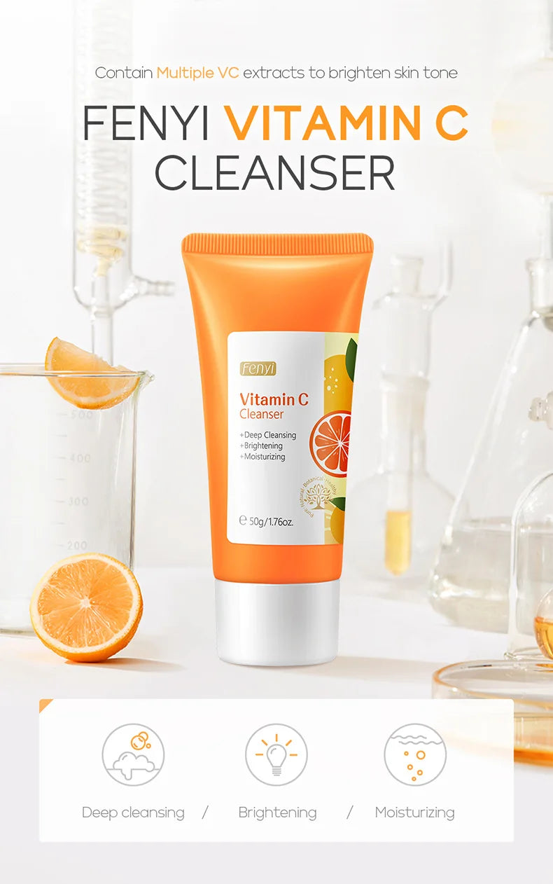 Nettoyant pour le visage à la vitamine