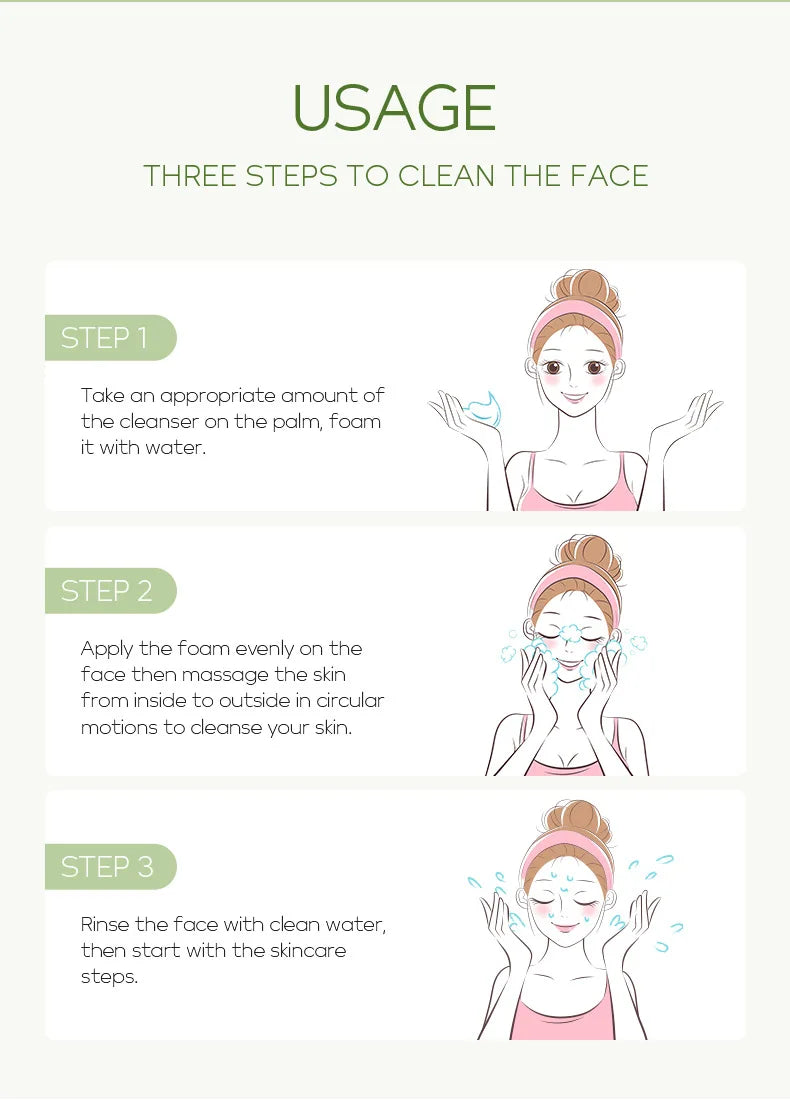 Nettoyant pour le visage à la vitamine