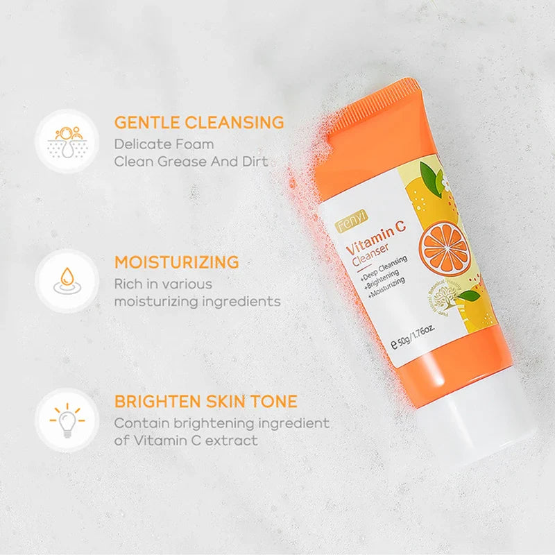 Nettoyant pour le visage à la vitamine